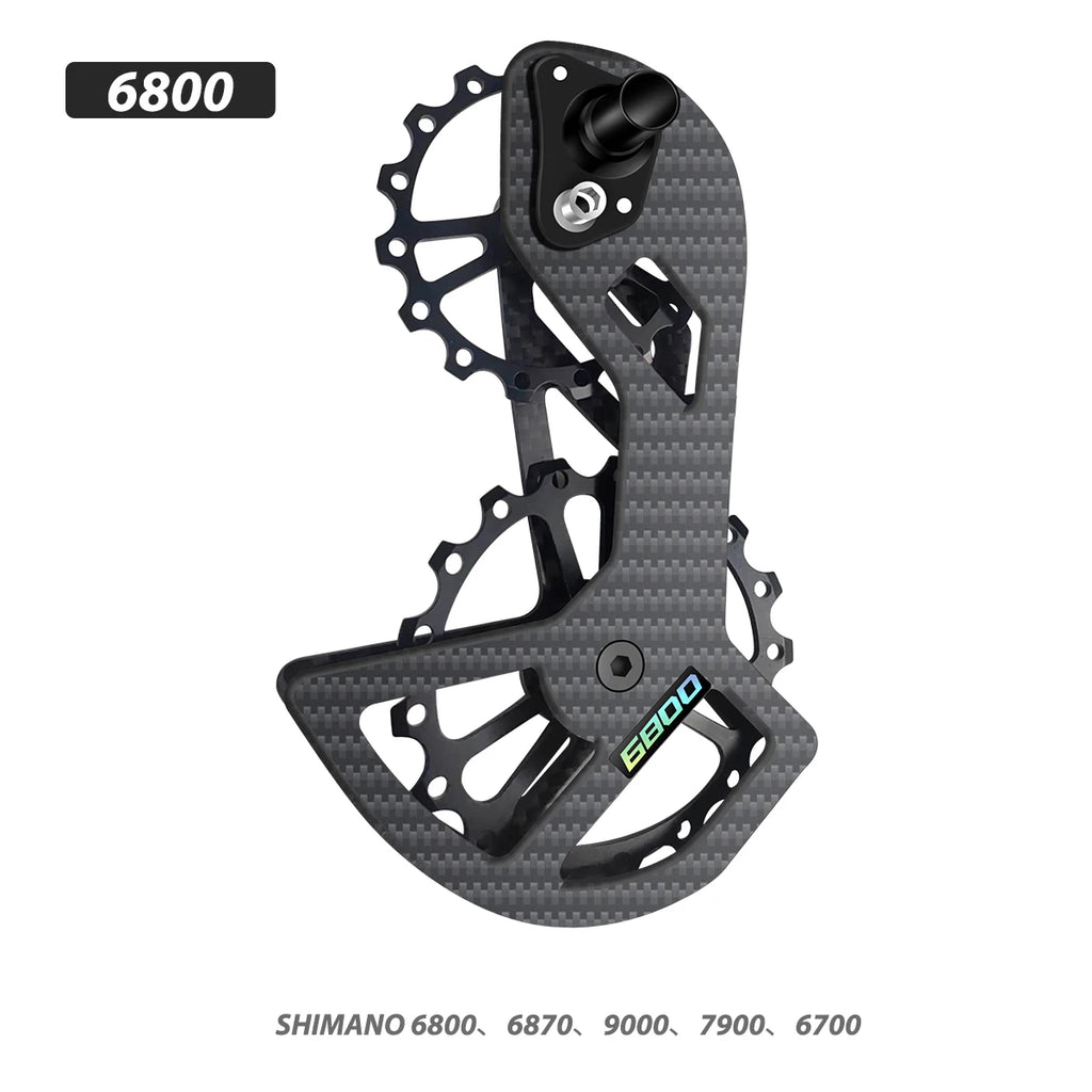 Bike Bicycle Ceramic Bearing Carbon Fiber Jockey Pulley Wheel Set Rear Derailleurs Guide Wheel 11 Speed 34T Ultegra DURA ACE