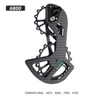 Bike Bicycle Ceramic Bearing Carbon Fiber Jockey Pulley Wheel Set Rear Derailleurs Guide Wheel 11 Speed 34T Ultegra DURA ACE