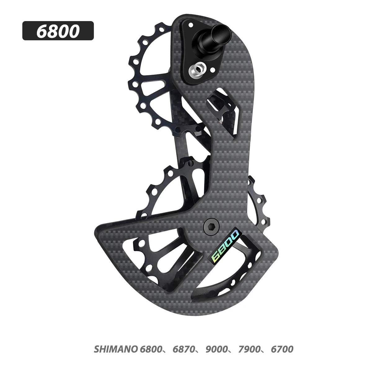 Bike Bicycle Ceramic Bearing Carbon Fiber Jockey Pulley Wheel Set Rear Derailleurs Guide Wheel 11 Speed 34T Ultegra DURA ACE