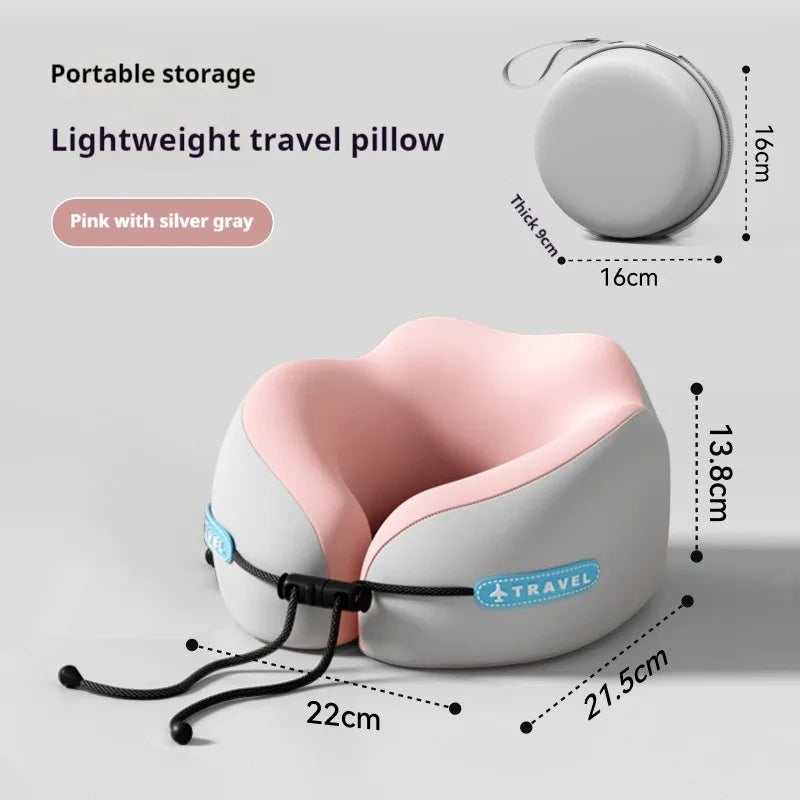 Ultimate Comfort Travel Neck Pillow - Soft Memory Foam Support