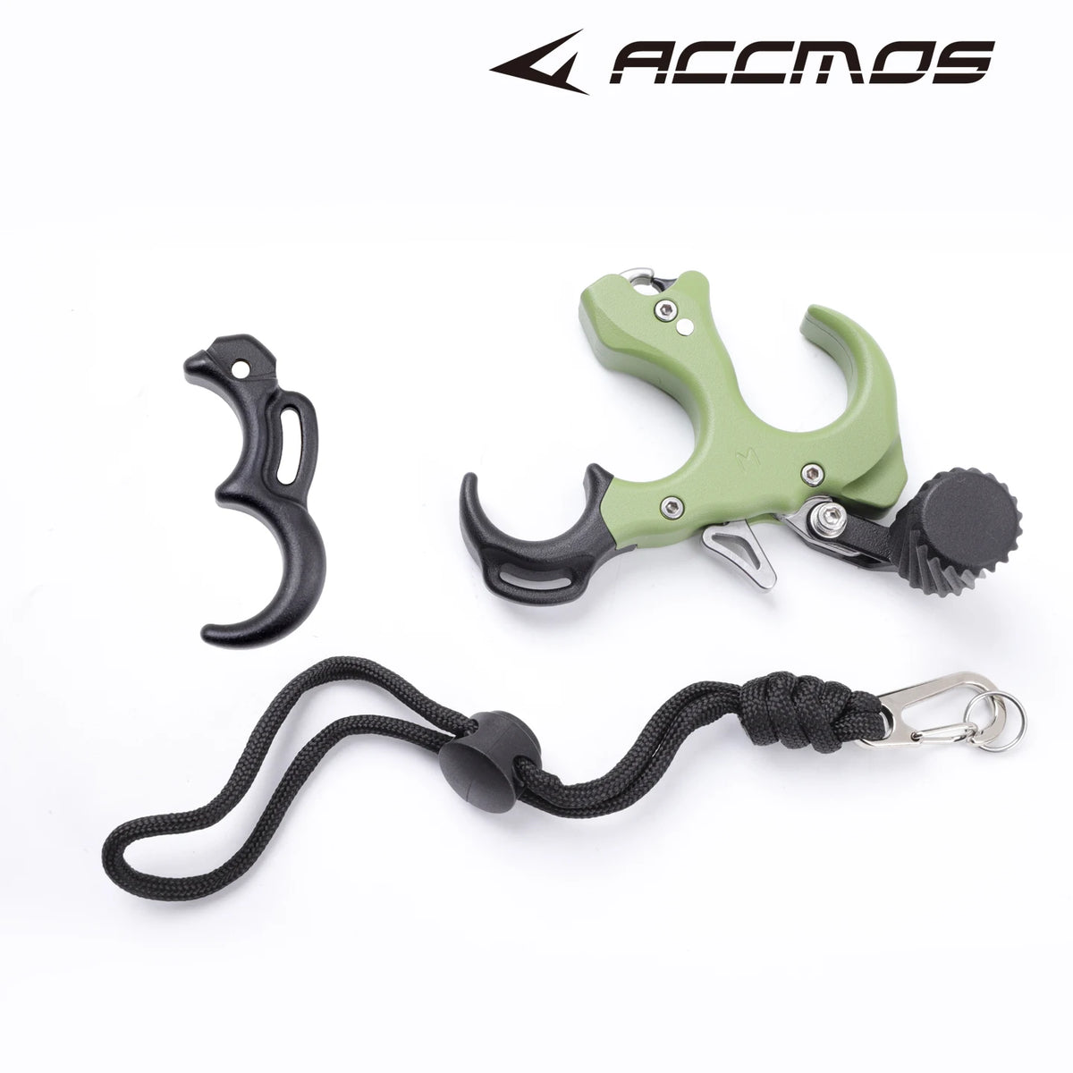 Colorful UV 3/4 Finger Release adjustable Compound Bow Release Aid Device Grip Archery Outdoor Shooting Hunting Accessory