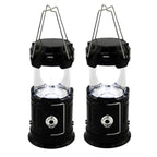 Solar Multifunctional Handheld Camping Lamp Tent Lamp LED Portable Flashlight Portable Waterproof Emergency Powered Work Light