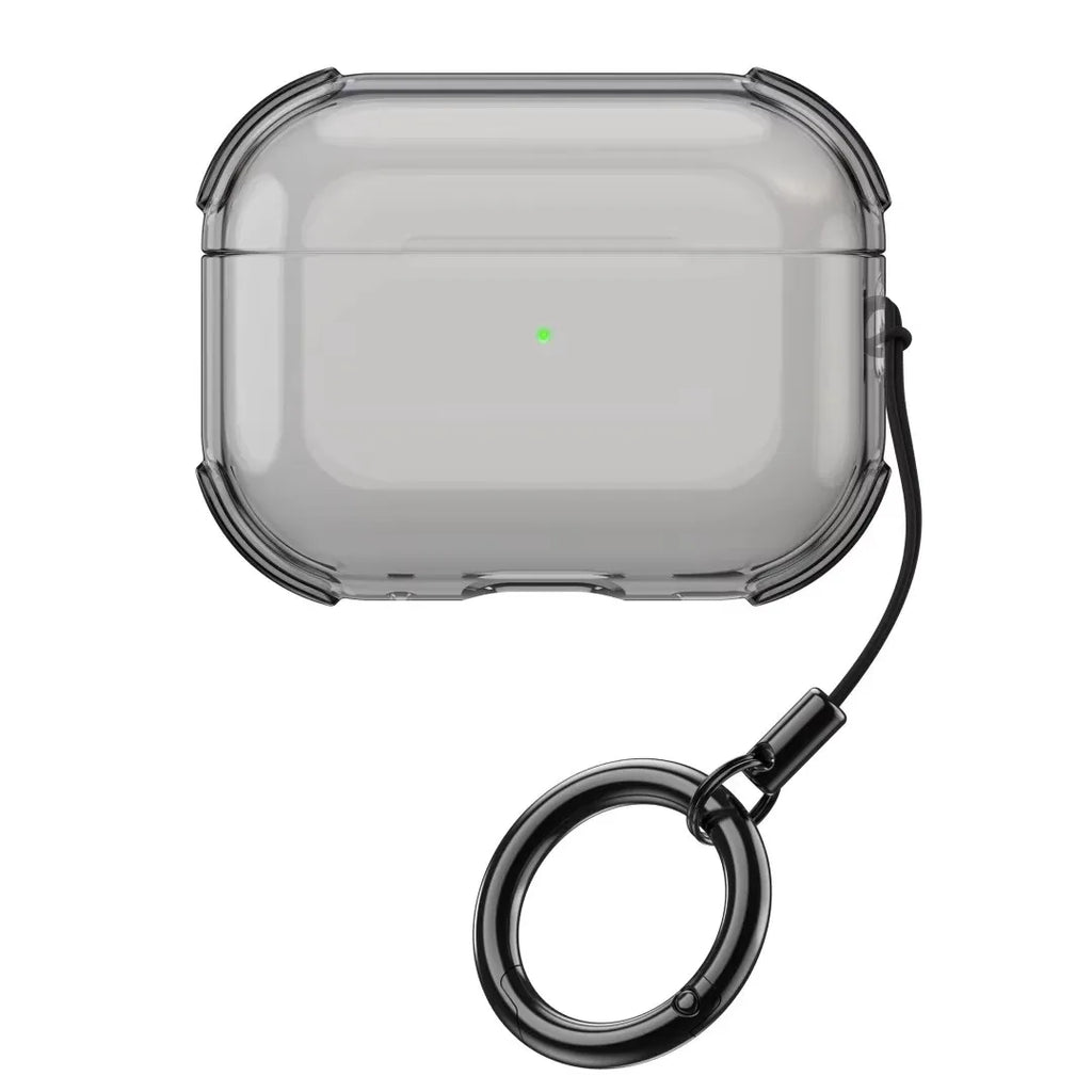 Clear Case For AirPods Pro 3 with Lanyard Keychain & Cleaning Kit Soft TPU Shockproof Protective Case Cover For AirPods Pro 3