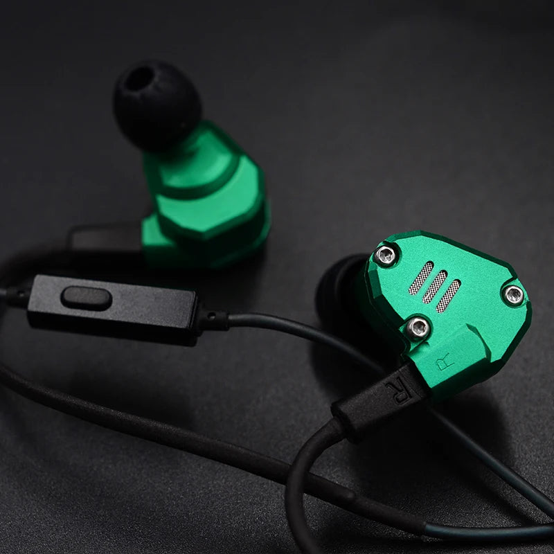 KZ ZS6 In-Ear Hybrid Technology Earphones HiFi Bass Headphones Wired 3.5mm for Music Gaming