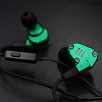 KZ ZS6 In-Ear Hybrid Technology Earphones HiFi Bass Headphones Wired 3.5mm for Music Gaming