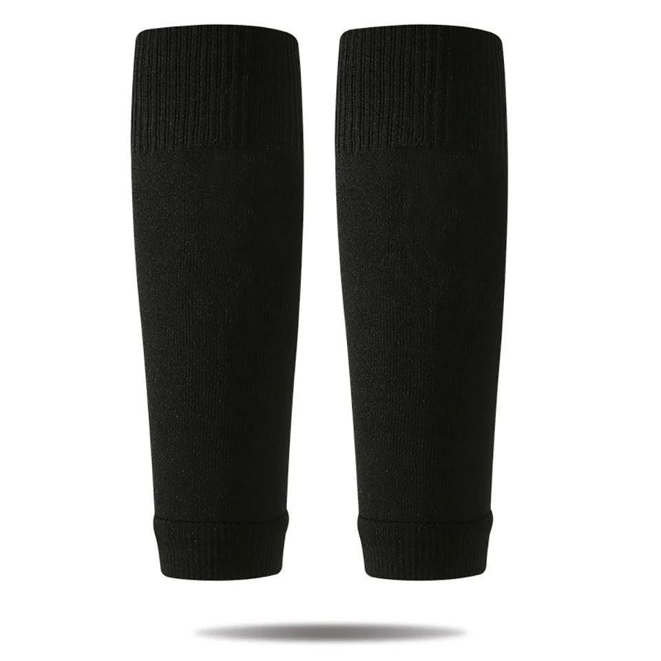 Loogdeel 1Pair Professional Soccer Socks Running Football Basketball Leg Guard Board Covers Breathable Calf Compression Sleeves