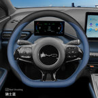 Leather Car Steering Wheel Cover for BYD Dolphin Mini Song Plus Pro Seagull King Yuan Up Sealion 7 Qin Plus 2026 Accessories