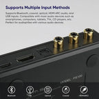SMSL PS100 Multifunctional Audio Converter ES9023 DAC Chip Built in Bluetooth PCM44.1-192kHz