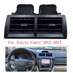 HUIYAN Center Console A/C Air Vent Grille Trim for Toyota Camry 2012-2017 1pc
