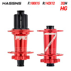 HASSNS PRO7 HG/XD/MS  Bicycle Hub 24/32Holes J-Bend Spokes THRU Axle 12X142/148MM   Sealed Bearing for  Mountain Bike Freehub