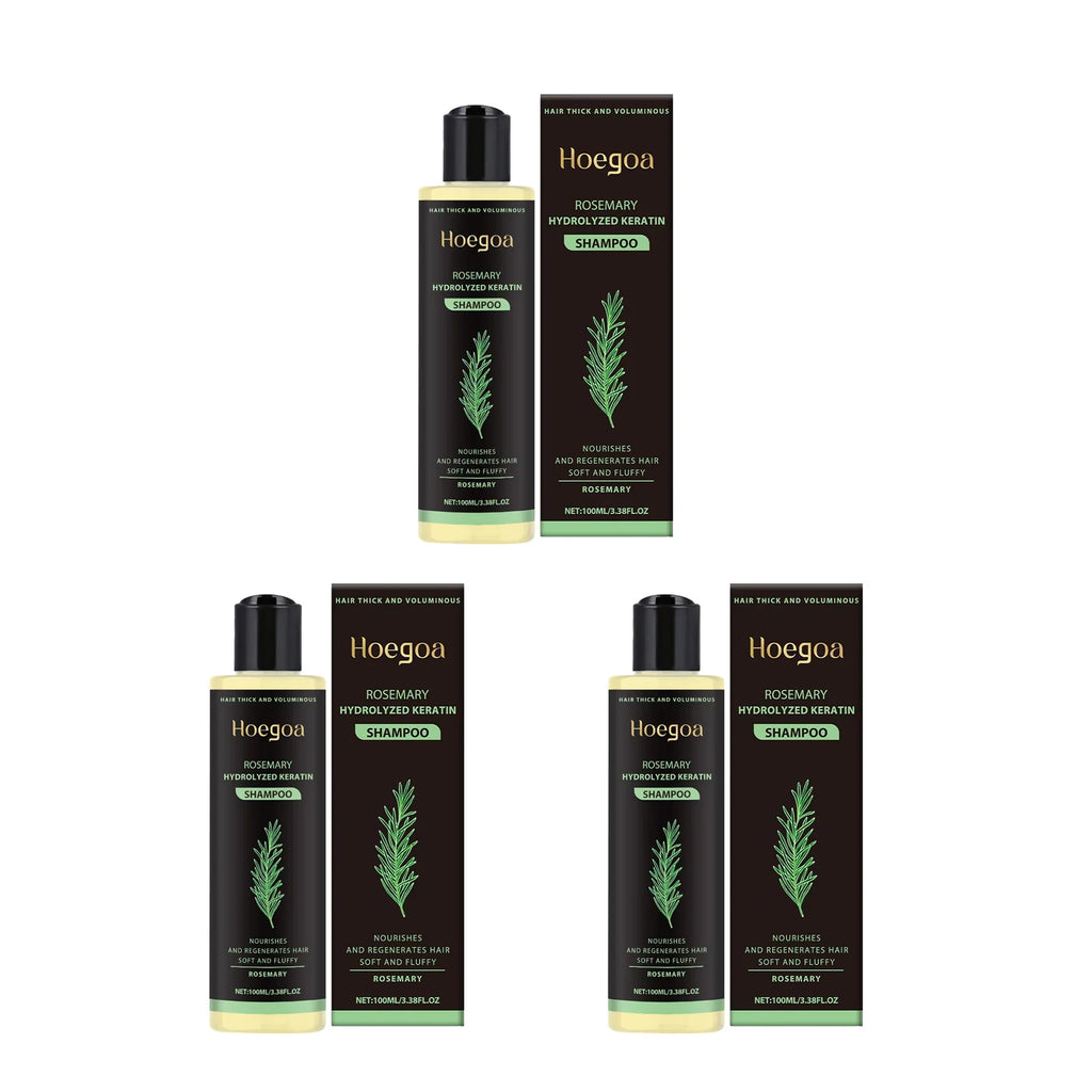 Rosemary Shampoo Hair Growth Deep Cleansing Scalp Anti Dandruff Oil Control Strengthening Root Nourish Hair Volumizing Shampoo