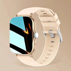 Smart Watch 1.83" Hd Screen Bluetooth Call Heart Rate Blood Oxygen Health Monitor Sports Smartwatch Women Men Holiday Gifts New
