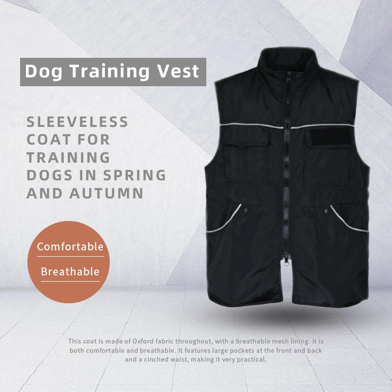 Working dog anti-scratch clothing dog training vest clothing dog equipment training supplies