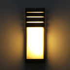 Aluminium LED Wall Lamp IP65 Waterproof Outdoor Garden Porch Light Sconce Balcony Wall Light Yard Lighting Decor AC110V 220V