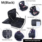 Professional Makeup Case Female Travel Big Capacity Beauty Nail ToolBox Cosmetic Organizer Suitcases For Makeup Storage Boxs