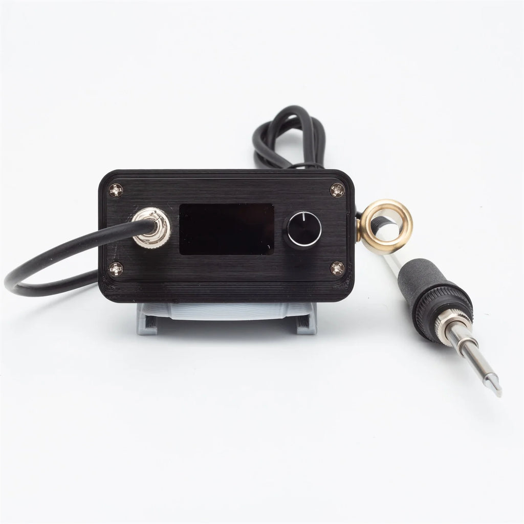 Portable OLED T12 Soldering Iron Station Adjustable Welding Station For For Bosch 18V Li-ion Battery for DIY Repair(NO Battery)