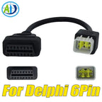For BENELLI OBD2 Adapter Cable For TNT 25/135/300/600,GT600,TRK502,LEONCINO Motorcycle Diagnostic Cable For BOSCH ECU DELPHI ECU