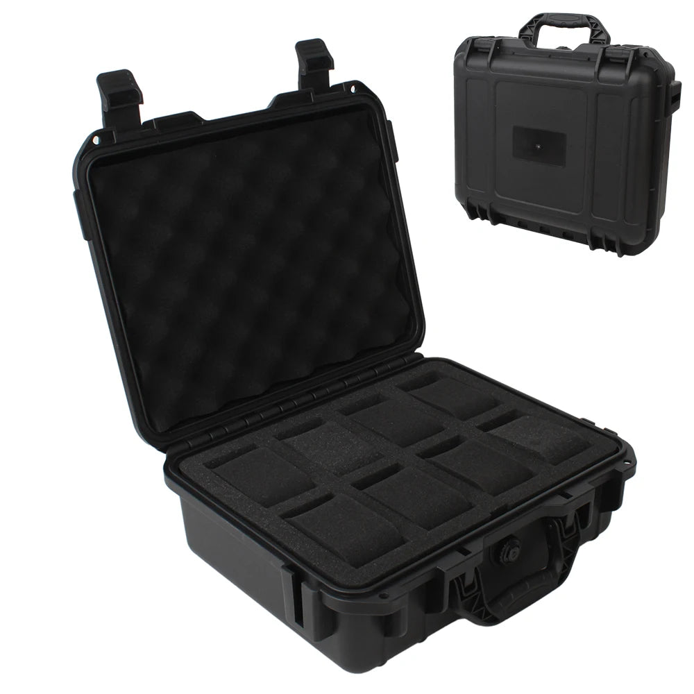 8-Grid High-End Watch Case Collection Watch Antique Protection Safety Box Colorful Sponge Thickened Moisture-Proof Box