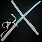 40inch Luminous Bleach Katana Kuchiki Rukia Sword Led Light Anime Cosplay Prop Knife Real Size Japanese Katana Samurai Sabre Toy