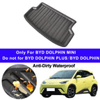 Car Auto Rear Boot Cargo Liner Tray Trunk Mat Carpet for BYD DOLPHIN MINI Pad Anti-dirty