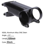Ultralight 67g Bike Stem 7075 T6 Aluminum CNC Titanium Screws MTB Road Gravel Bicycle Handlebar Stem -6 -17 Degree
