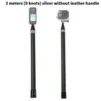 Carbon Fiber Selfie Stick Camera Extension Ultra Long Invisible Extension Stick Selfie Stick