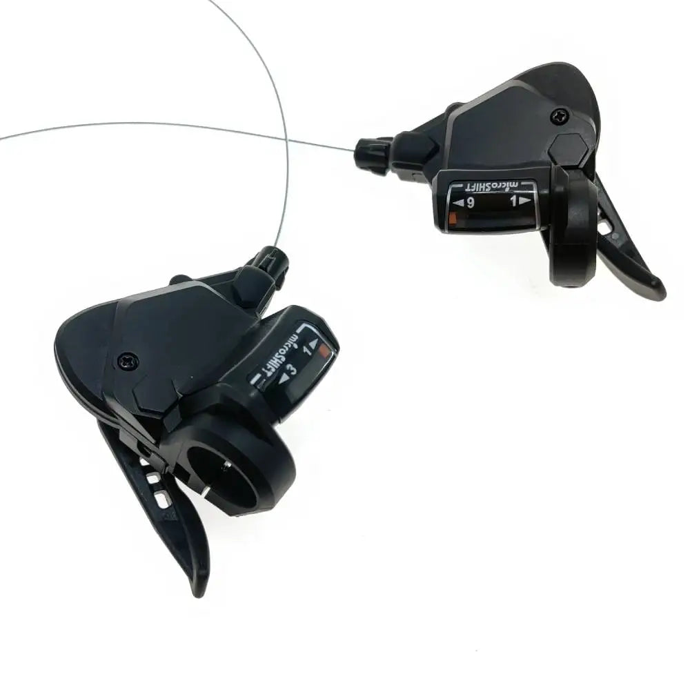 MicroSHIFT Bicycle Derailleur Front Rear Shift Lever TS38 3*7/8/9 Speed MTB Mountain Bike Shifter Bicycle Shifting Bicycle Parts