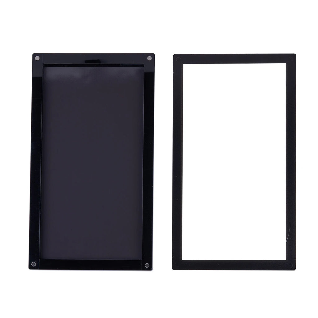 Coosei New Acrylic EMPTY Magnetic Eyeshadow Palette Waterproof High-Gloss Eye Shadow Makeup Pallet 9.36*5.5'