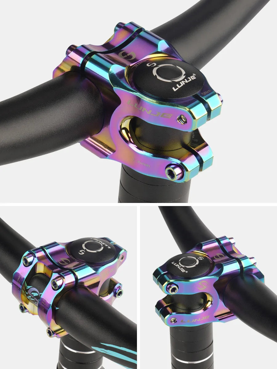CNC MTB Stem 31.8 Ultralight Handlebar Stem 35mm Aluminum Alloy Road Mountain Bike Bridge Cycling Short Stem Bicycle Accessories