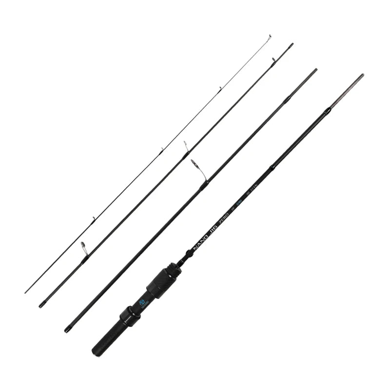 Mifine Nano Jig Zero travel spinning fishing rod 4pc solid tip 0.2-0.8g 1.68m/1.83m