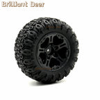 12mm Hex RC Tire and Wheel Upgrade Parts for Traxxas 1/10 MINI MAXX RC Monster Truck Remote Control Car Model Accessories