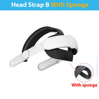 Upgraded Adjustable Head Strap For Quest 3/3S Replacement Headband For Quest 3S Comfort Wear Elite Strap Headwear VR Accessories