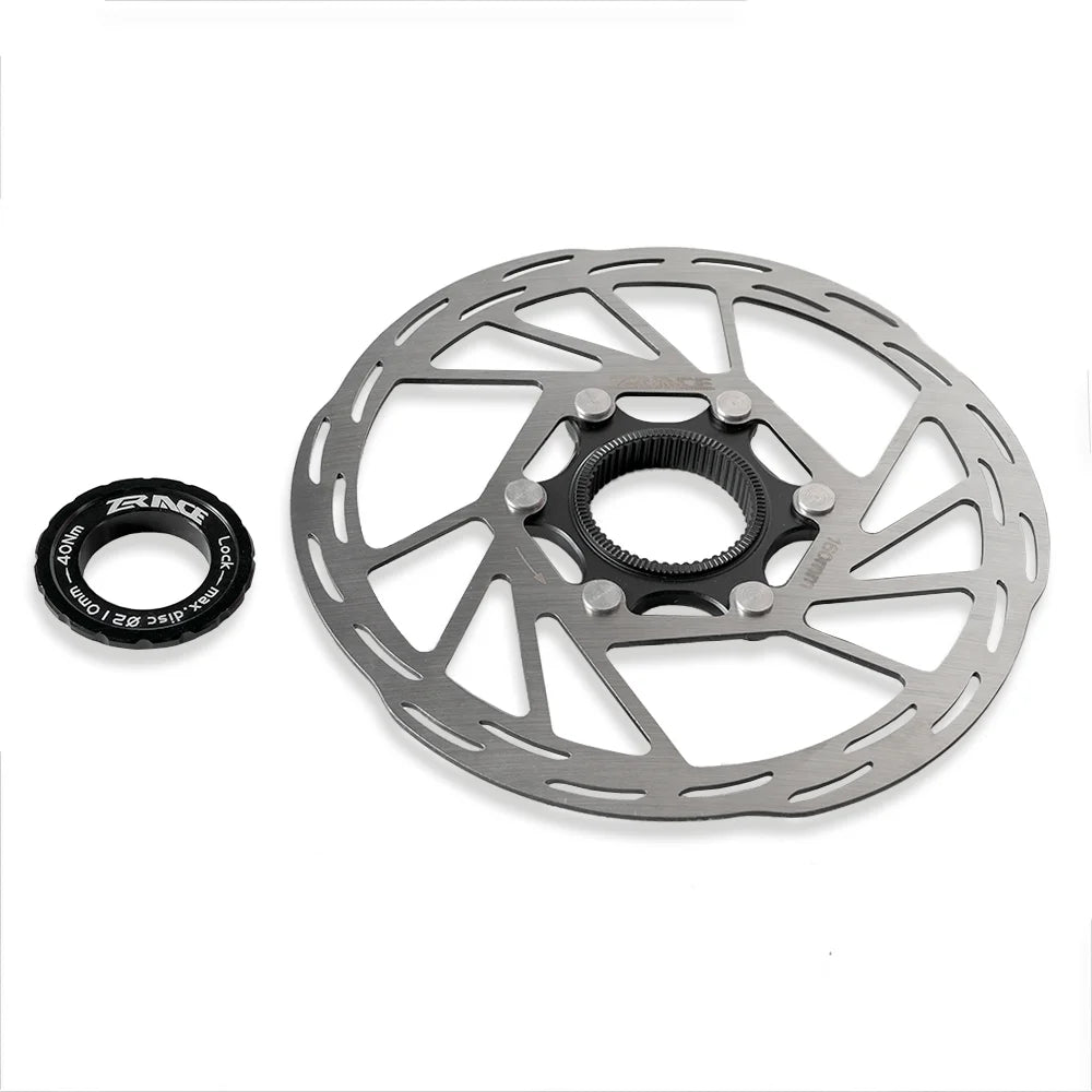 ZRACE Z1 Center Lock Disc Rotor bike brake rotor Strong heat dissipation floating rotor 140mm 160mm 180mm MTB / Road disc brake