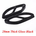28mm Gloss black