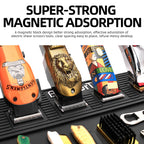 Barber Mats Barber Tools Storage Mat Barbershop NonSlip Magnetic Silicone Cushion Tray Storage Heat Insulation Working Pad ﻿