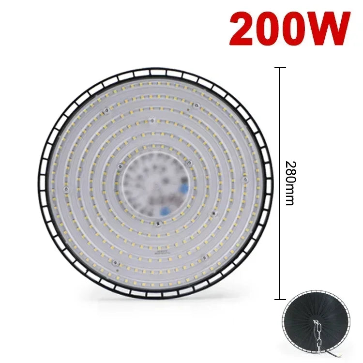 200W 200-265V / 2PCS warm light