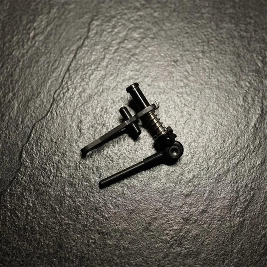 Brompton T Line Titanium Seatpost Clamp Lock, Black/Gold/Silver