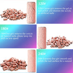 1000pcs 3mm Mini Zebra Nail Sanding Bands Electric Machine Nail Drill Bit UV Gel Acrylic Polish Remover For Nails Accessory Tool