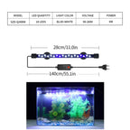 Lamp Waterproof Fish Tank Light 18-58CM Underwater Aquariums Decor Lighting 90-260V Aquarium Light LED Plant Grow