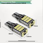 100Pcs T15 W16W 921 912 T16 902 LED Bulbs High Power 45pcs 4014SMD Super Bright 1200LM Replace For Car Reversing Light White Red