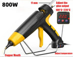 300W-800W Hot Melt Glue Gun Adjustable Temperature for 11mm Hot Glue Sticks Household DIY Handmade Tools Silicone Gun