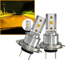 1:1 Halogen Bulbs to LED H7 LED Plug and Play 1900K 3200K 6000K 8000K Amber/Golden/White/Blue DC 12V for Car Headlight Lights