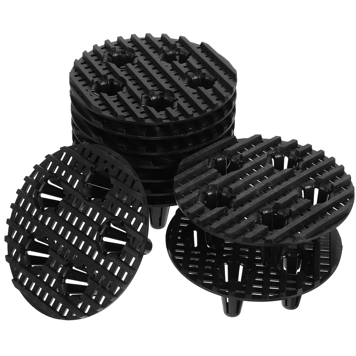 10pcs Plastic Plant Pot Feet For Outdoor Planters, Universal Elevator Stand With Root Protection, Anti-Skid Planter