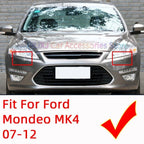 Auto Front Bumper Headlight Washer Nozzle Cover Cap For Ford Mondeo MK4 2007 2008 2009 2010 2011 2012 Headlamp Jet Sprayer Lid