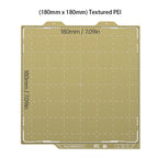 BIGTREETECH Panda Build Plate 256MM 180MM CryoGrip Pro Cool Plate PEI PEO Honeycomb Houndstooth For BambuLab P1 A1 X1 A1 MINI