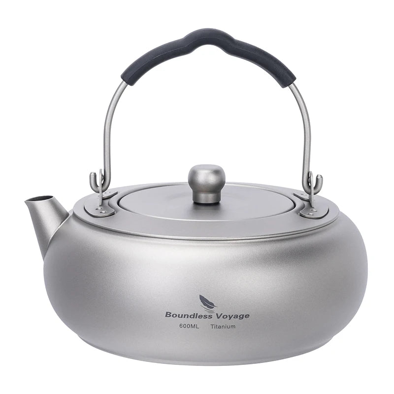 Ultimate Titanium Kettle for Hikers - Lightweight Adventure Essential