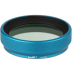 Haoge LUV-X54W Metal Lens Hood with MC UV Multicoated Ultraviolet Lens Filter for Fujifilm Fuji X100VI X100V Camera Silver