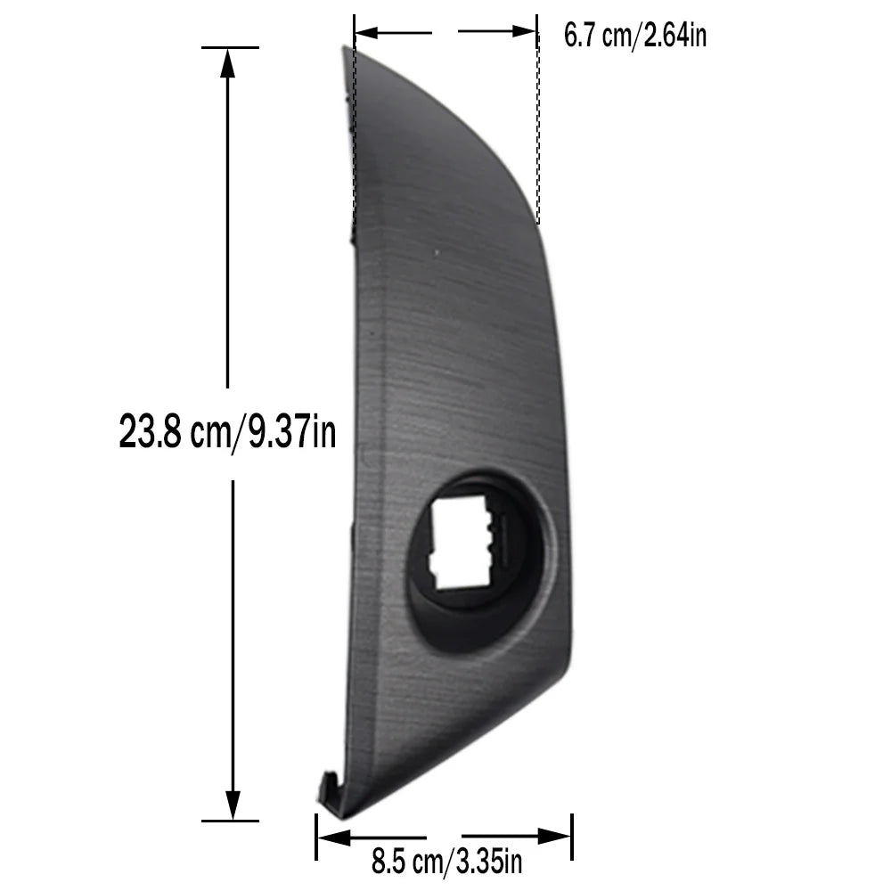 Center Dashboard Panel for Toyota Rav4 Air Vent Radio Window Trim Prada Panel 2006 - 2012 Grey wood grain plastic accessories CD