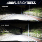 30000LM H7 LED Car Headlight Bulb Canbus Led Light for Wireless With Fan CSP 4 sides Auto Mini H7 Bulbs Fog Lights 6500K 12V