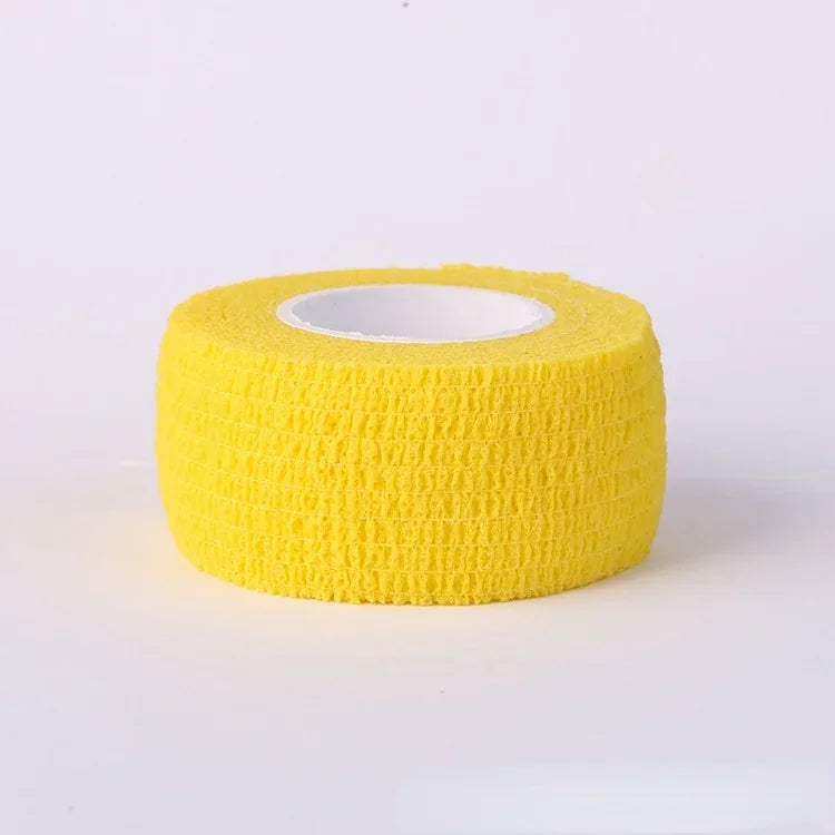 Self Adhesive Elastic Bandage Wrap Tape 2.5cm x 4.5m 1 Roll, Assorted Colors